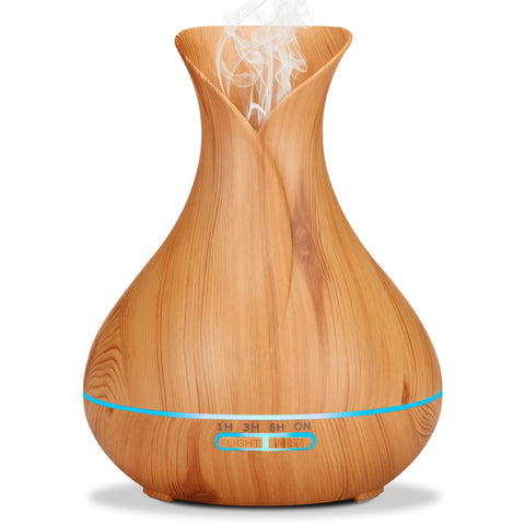 300ML Essential Oil Diffuser with Wood Grain